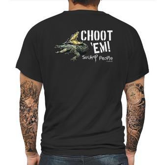 Choot Em Swamp People Shirt Mens Back Print T-shirt | Favorety DE