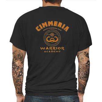 Cimmeria Warrior Academy Conan The Barbarian Mens Back Print T-shirt | Favorety AU