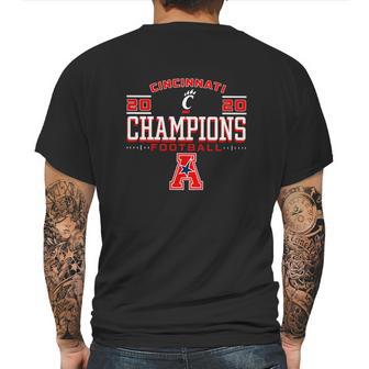 Cincinnati Bearcats 2020 Aac Football Champions Mens Back Print T-shirt | Favorety UK