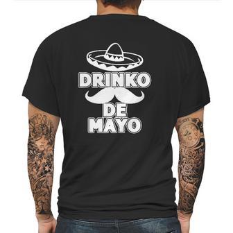 Cinco Drinko De Mayo Mexican Fiesta Party Mens Back Print T-shirt | Favorety DE