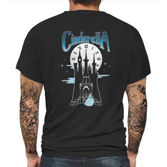 Cinderella Stroke Of Midnight Castle Graphic Mens Back Print T-shirt | Favorety DE