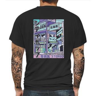 City Pop Aesthetic Style 80S Japanese Art Mens Back Print T-shirt | Favorety DE