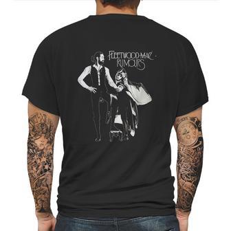 Classic Fleetwood Mac Rumours Mens Back Print T-shirt | Favorety