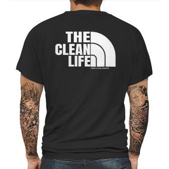 The Clean Life Narcotics Anonymous Mens Back Print T-shirt | Favorety CA