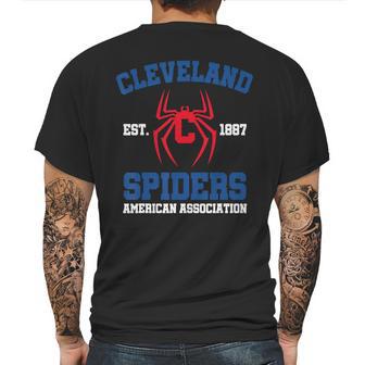 Cleveland Spiders American Association Mens Back Print T-shirt | Favorety DE