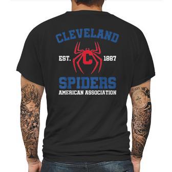 Cleveland Spiders Baseball Mens Back Print T-shirt | Favorety