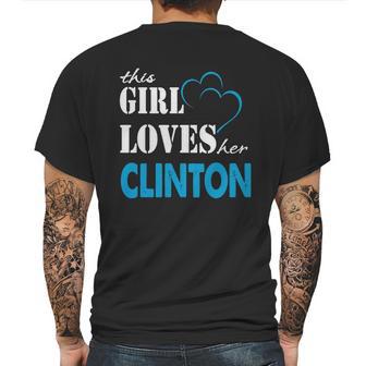 Clinton This Girl Love Her Clinton - Teeforclinton Mens Back Print T-shirt | Favorety CA