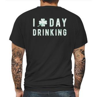 I Clover Day Drinking Funny Saint Patricks Day Patty Shamrock Mens Back Print T-shirt | Favorety CA