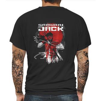 Cn Samurai Jack Red Sun Portrait Mens Back Print T-shirt | Favorety DE