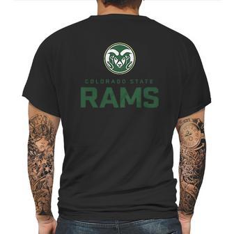 Colorado State Rams Mens Back Print T-shirt | Favorety DE