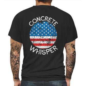 Concrete Whisper Construction Union Worker Labor Day Cool Gift Graphic Design Printed Casual Daily Basic Mens Back Print T-shirt | Favorety DE