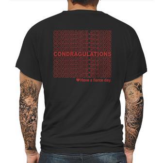 Condragulations T-Shirt Mens Back Print T-shirt | Favorety AU