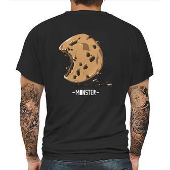 Cookie Disaster The Real Chocolate Chip Monster Is Here Mens Back Print T-shirt | Favorety DE