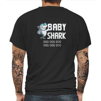 Cool Baby Shark Doo Doo Doo Mens Back Print T-shirt | Favorety AU