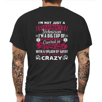 Cool I Am Not Just A Pharmacy Technician Mens Back Print T-shirt | Favorety