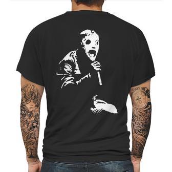 Corey Taylor Slipknot With Face Covering Iconic Rock Men Mens Back Print T-shirt | Favorety AU