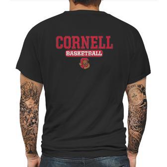 Cornell Big Red Basketball Icon Neutral Mens Back Print T-shirt | Favorety CA