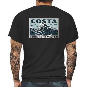 Costa Del Mar Postcard Wave Mens Back Print T-shirt | Favorety DE