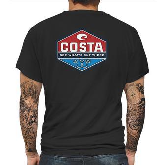 Costa Del Mar Men Tech Performance Mens Back Print T-shirt | Favorety CA