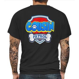 Cousin Patrol Dog Mens Back Print T-shirt | Favorety DE