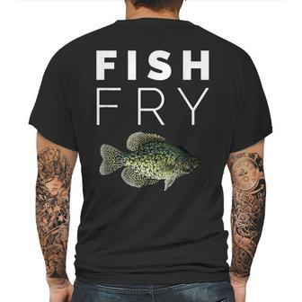 Crappie Fish Fry || Crappie Fishing Mens Back Print T-shirt | Favorety AU