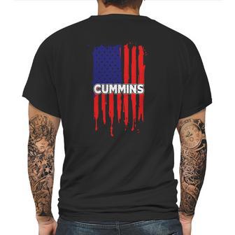 Cummins Usa Flag Tshirt Mens Back Print T-shirt | Favorety AU