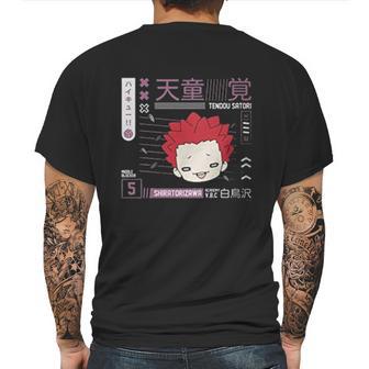 Cute Haikyuu Mens Back Print T-shirt | Favorety DE