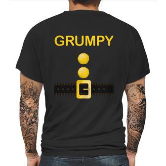 Cute Halloween Funny Halloween Day Grumpy Dwarf Costume Mens Back Print T-shirt | Favorety AU