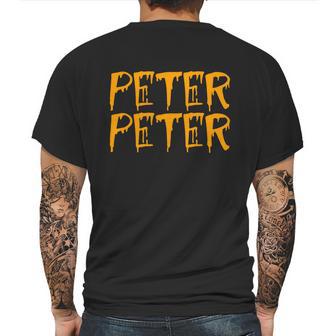 Cute Halloween Funny Halloween Day Peter Peter Pumpkin Eater Couples Halloween Mens Back Print T-shirt | Favorety UK