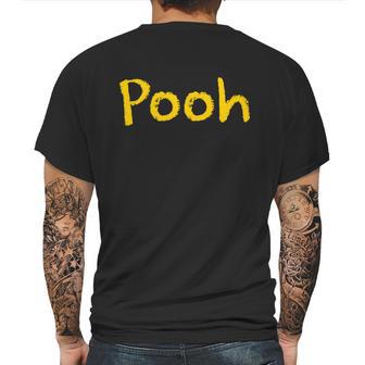 Cute Halloween Funny Halloween Day Pooh Halloween Costume Mens Back Print T-shirt | Favorety DE