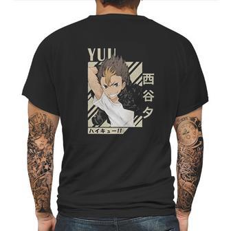 Cute Lovely Haikyuu Mens Back Print T-shirt | Favorety