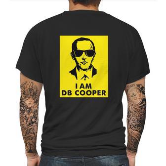 I Am D B Cooper Robber Thief Parachute Funny Mens Back Print T-shirt | Favorety