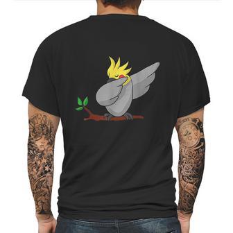 Dabbing Cockatiel Funny Dab Gift Hip Hop Dance Mens Back Print T-shirt | Favorety DE