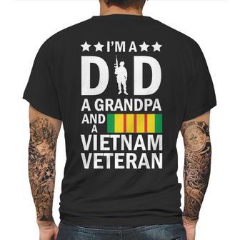 Im A Dad A Grandpa And A Vietnam Veteran Mens Back Print T-shirt | Favorety AU