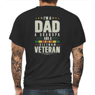 Im A Dad A Grandpa And A Vietnam Veteran Mens Back Print T-shirt | Favorety AU