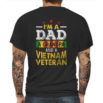 I Am A Dad And A Vietnam Veteran Enjoyable Gift 2022 Mens Back Print T-shirt | Favorety AU