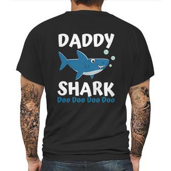 Daddy Shark Doo Doo Long Sleeve Family Shark Mens Back Print T-shirt | Favorety AU