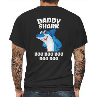 Daddy Shark Do Do Do Funny Mens Back Print T-shirt | Favorety UK