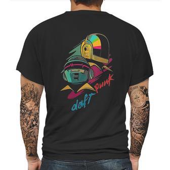 Daft Punk Boys Mens Back Print T-shirt | Favorety