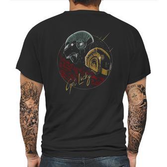 Daft Punk Get Lucky Science Fiction Mens Back Print T-shirt | Favorety UK