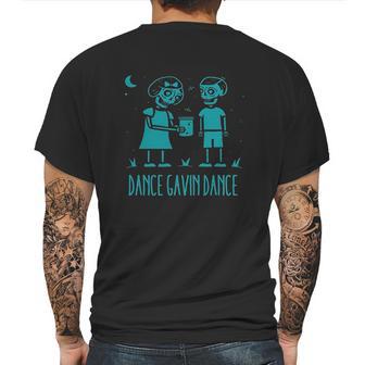 Dance Gavin Dance Graphic Design Mens Back Print T-shirt | Favorety