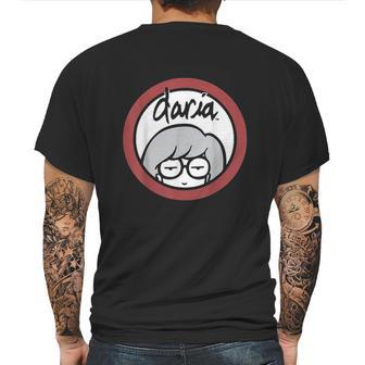 Daria Classic Red Outline Mens Back Print T-shirt | Favorety UK