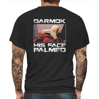 Darmok And Jalad At Tanagra His Face Palmed Mens Back Print T-shirt | Favorety DE