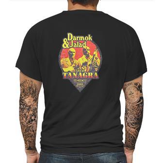 Darmok And Jalad At Tanagra Faded Sunset Mens Back Print T-shirt | Favorety DE