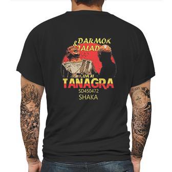 Darmok And Jalad At Tanagra Funny Gift Idea For Music Lovers Mens Back Print T-shirt | Favorety UK