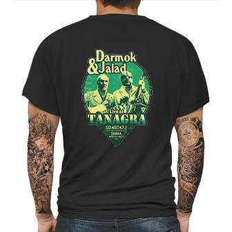Darmok And Jalad At Tanagra Live At Tanagra Mens Back Print T-shirt | Favorety