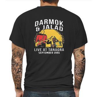 Darmok And Jalad At Tanagra Live At Tanagra September 1991 Mens Back Print T-shirt | Favorety UK