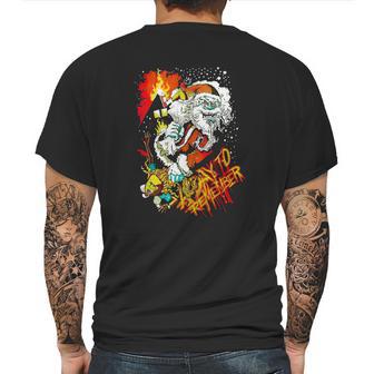 A Day To Remember Evil Santa Classic Band Mens Back Print T-shirt | Favorety