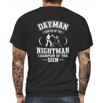 Dayman Fighter Of The Nightman Mens Back Print T-shirt | Favorety UK