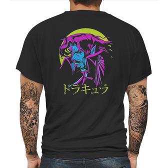 Dcvztea Dracula Japanese Mens Back Print T-shirt | Favorety CA